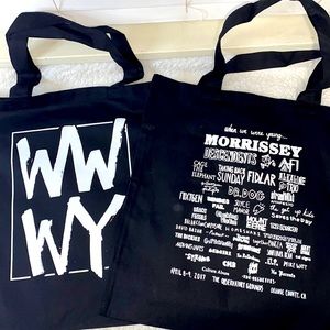 💥NEW💥 RARE WWWY 2017 CONCERT TOTE